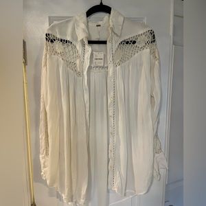 Free people button down